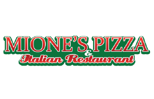 Mione's Pizza Logo