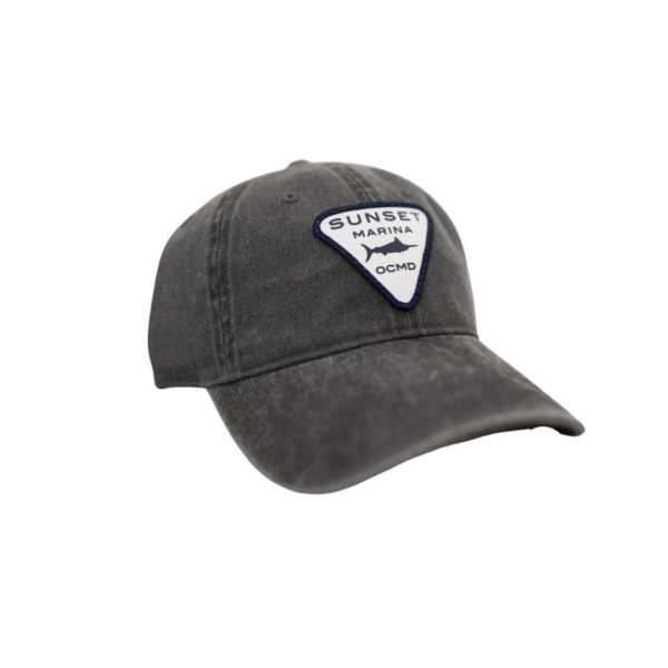 OCMD Marlin Patch Hat in Solid Charcoal
